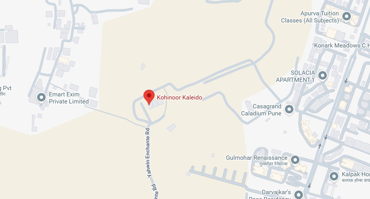 Kohinoor Kaleido Location Map