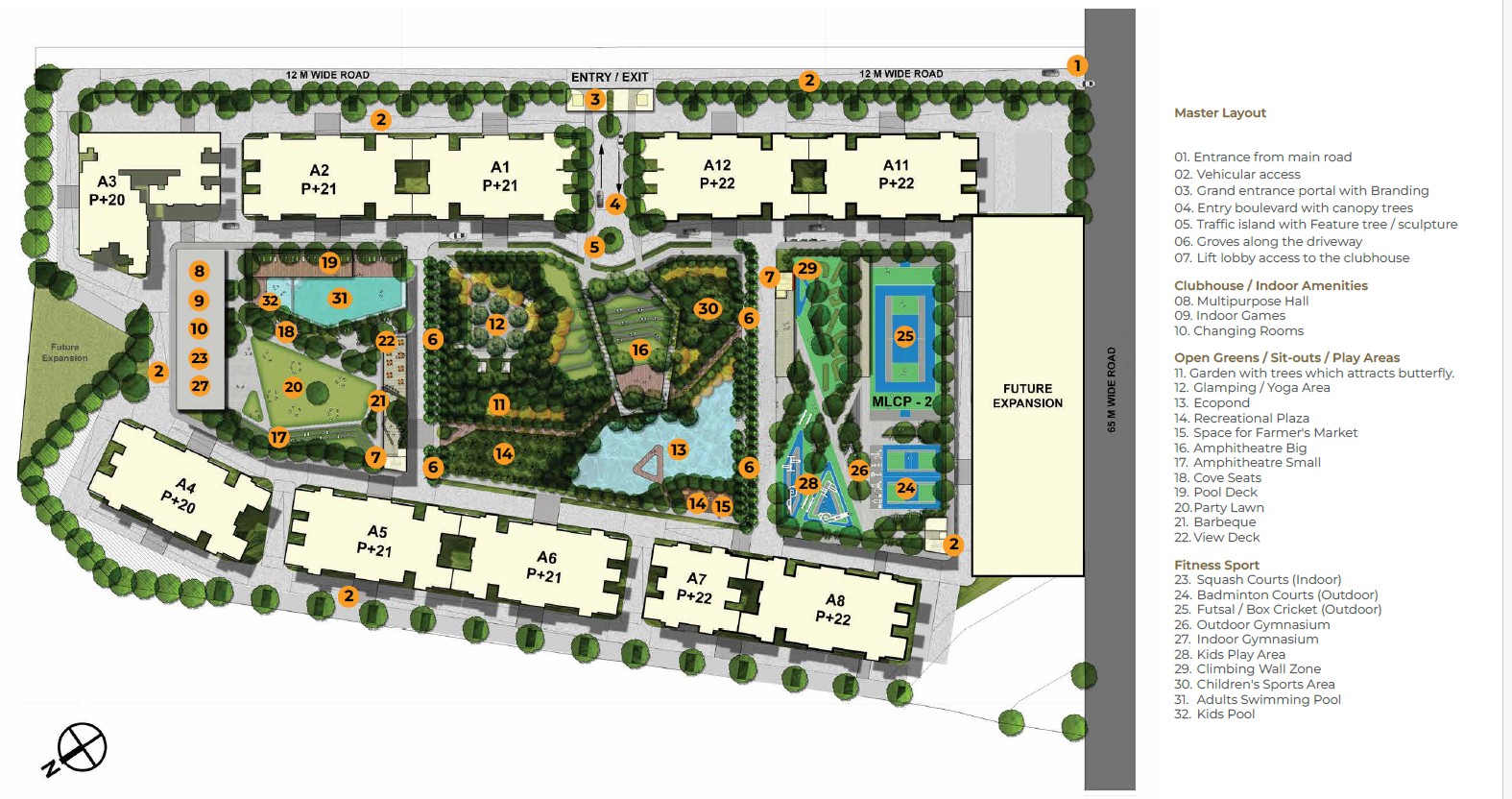 Kohinoor Kaleido Master Plan